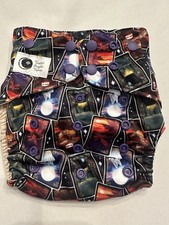 Twisted Mystic Tushies Cloth Diapers FS Set Of 5 New Mystic Moon Design