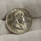 1954 D US Franklin Half 50c Nice Unc