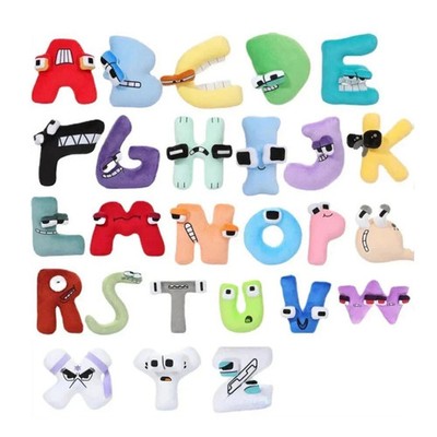 Alphabet Lore Plush Toys | ABC Letter Stuffed Animal Educational Gift for Kids