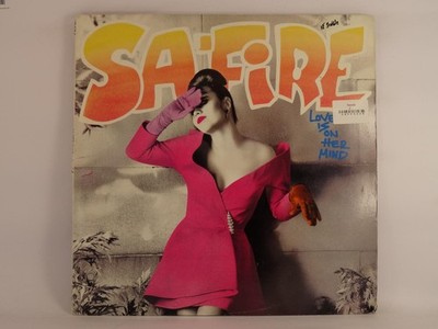 SA-FIRE LOVE IS ON HER MIND (194) 5 Track 12'' Single including Picture Sleeve ME