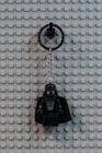 Lego Star Wars Darth Vader minifigure keychain
