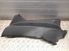 Rear side glass trim