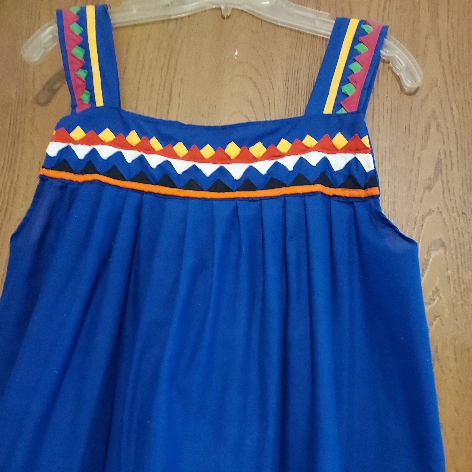 Native American Indian  Panama Patchwork Maxi Dre… - image 9