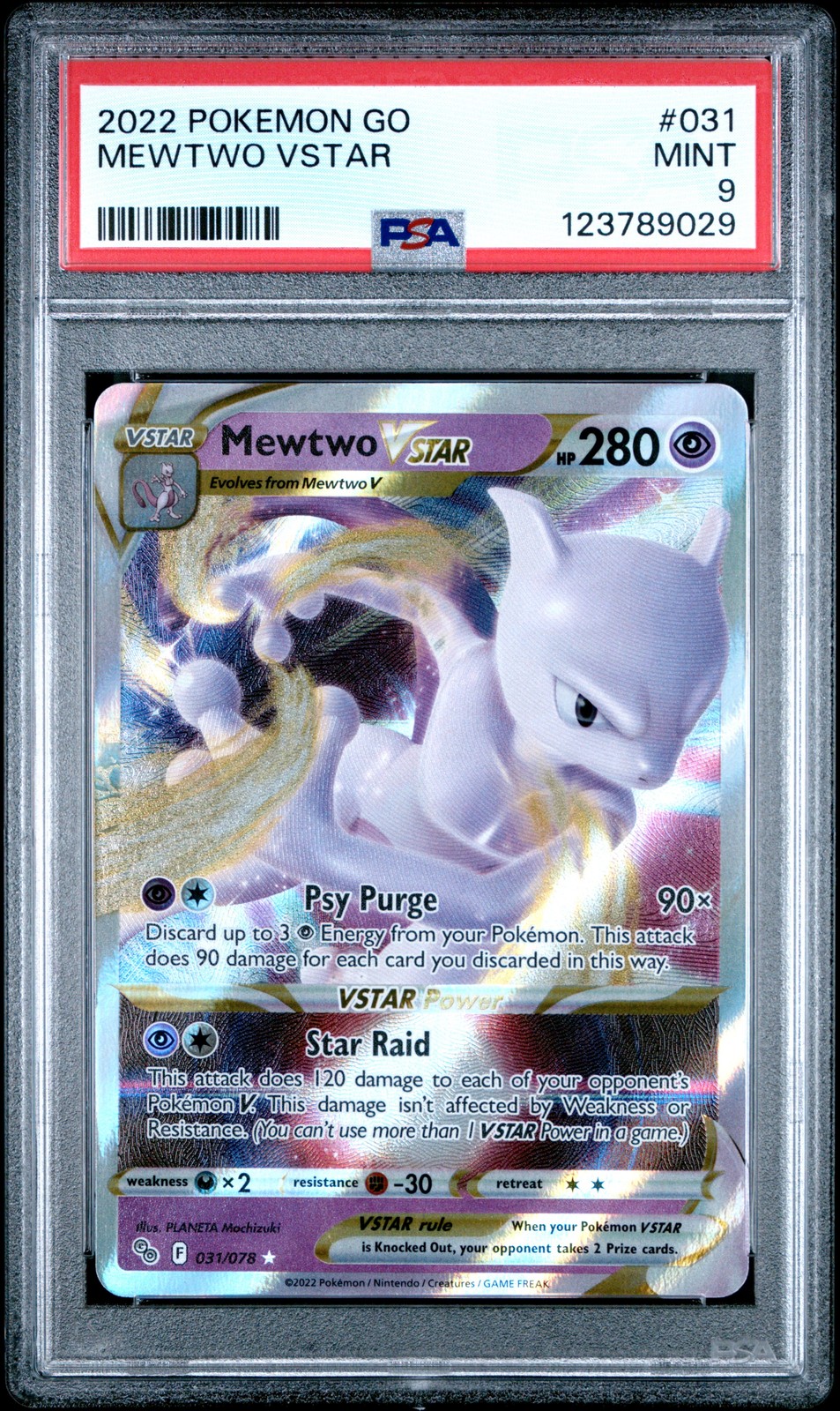 Mewtwo VSTAR #31