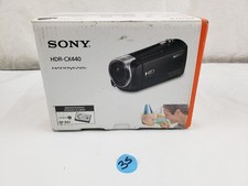 New SONY HDR-CX440 HD Digital Video Camera Recorder Photo Micro SD Tested READ