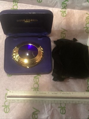 Open  Box Boucheron Le Poudrier Compact The Powder Refillable 0.35oz 10g