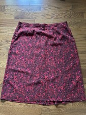 Sag Harbour Women s Multicolour Midi Skirt Sz XL
