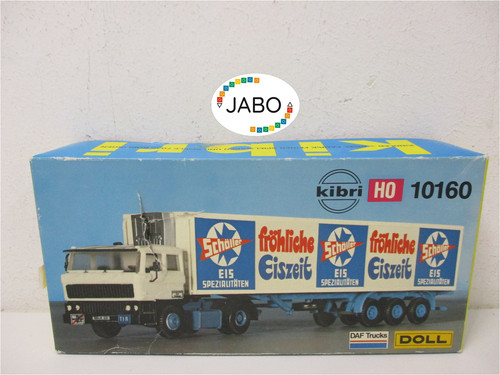 (RH/11) Kibri H0 10160 DAF semirremolque con semirremolque frigorífico NUEVO/EMBALAJE ORIGINAL | Zustand: Neu