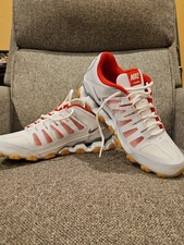 New Nike Reax 8 TR Mesh White/Wolf Grey/Red 621716-103, size 9.5