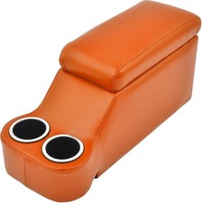 1968-71 Nova Ss With Bucket Seats - Center Console With Cupholder - Orange