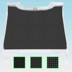 JAWERK 15mm Grained Insulation Mat For Mercedes-Benz R129 W129 SL Bonnet – Self-Adhesive