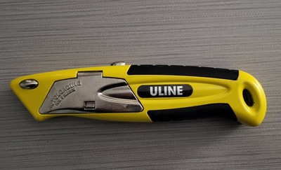 Uline Autoload Quick Blade Utility Knife Box Cutter H-1470