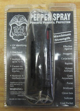 Police Magnum Pepper Spray - .75oz keyring personal safety self defense 842
