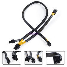 Mini 8pin to 6pin 8pin GPU Video Card Power Supply Cable for HP DL380 G10 Gen10