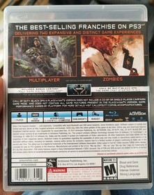 PS3 Call of Duty: Black Ops III CIB Sony PlayStation 3 2015