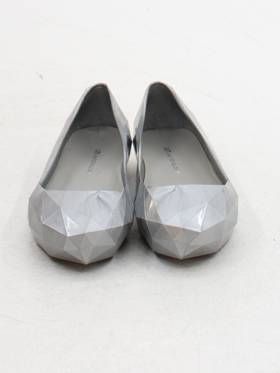 United Nude フラットシューズ United Nude Women's Flat Shoes UK 7.5 Grey Geometric 100% Other