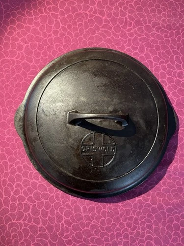 Griswold No. 7 Self Basting Cast Iron Lid 1097
