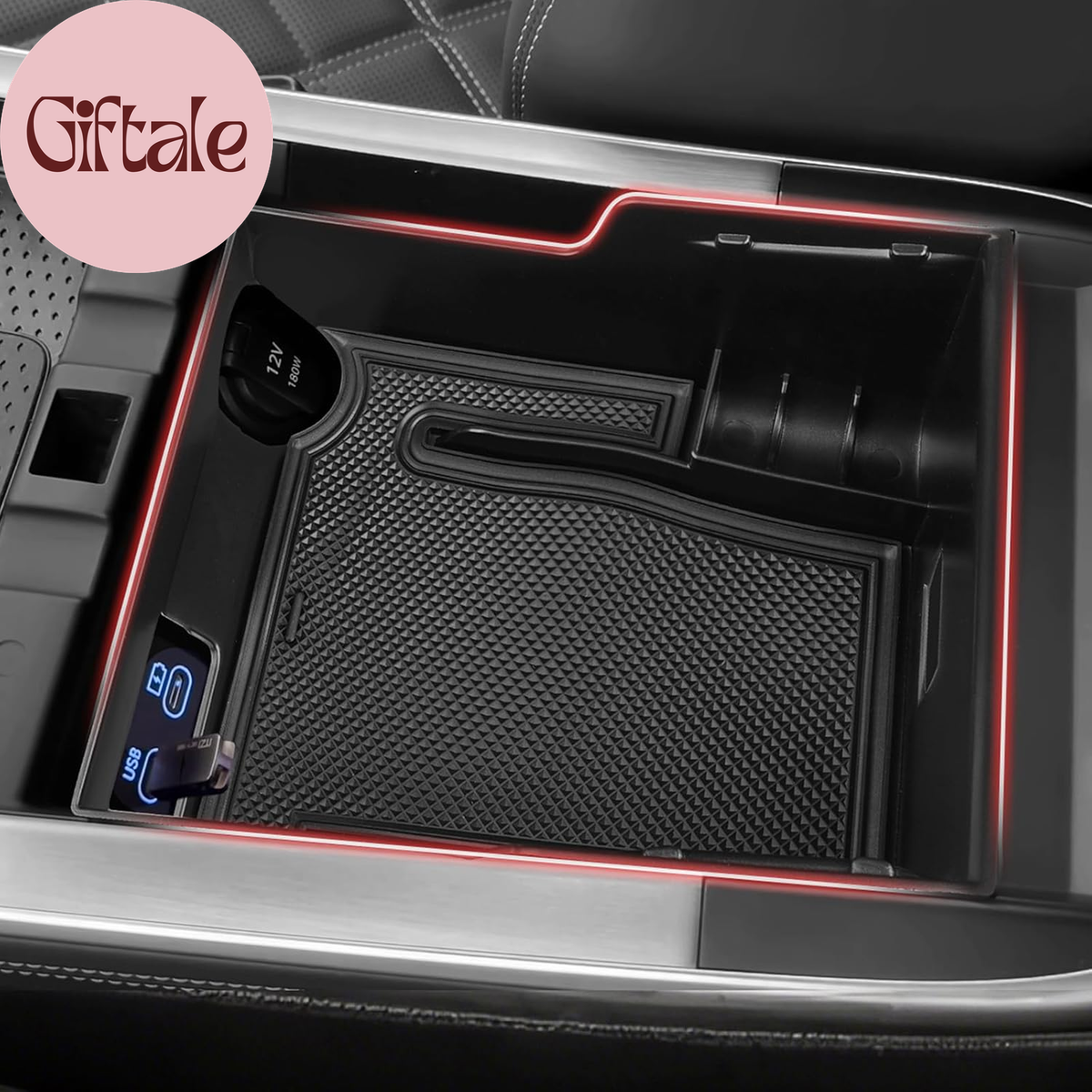 Center Console Organizer for 2026 Genesis GV70 Accessories Armrest