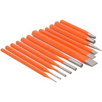 Profi MeißEl KöRner Splinttreiber Set 12Tlg Durchtreiber Durchschlag FlachmeißEl