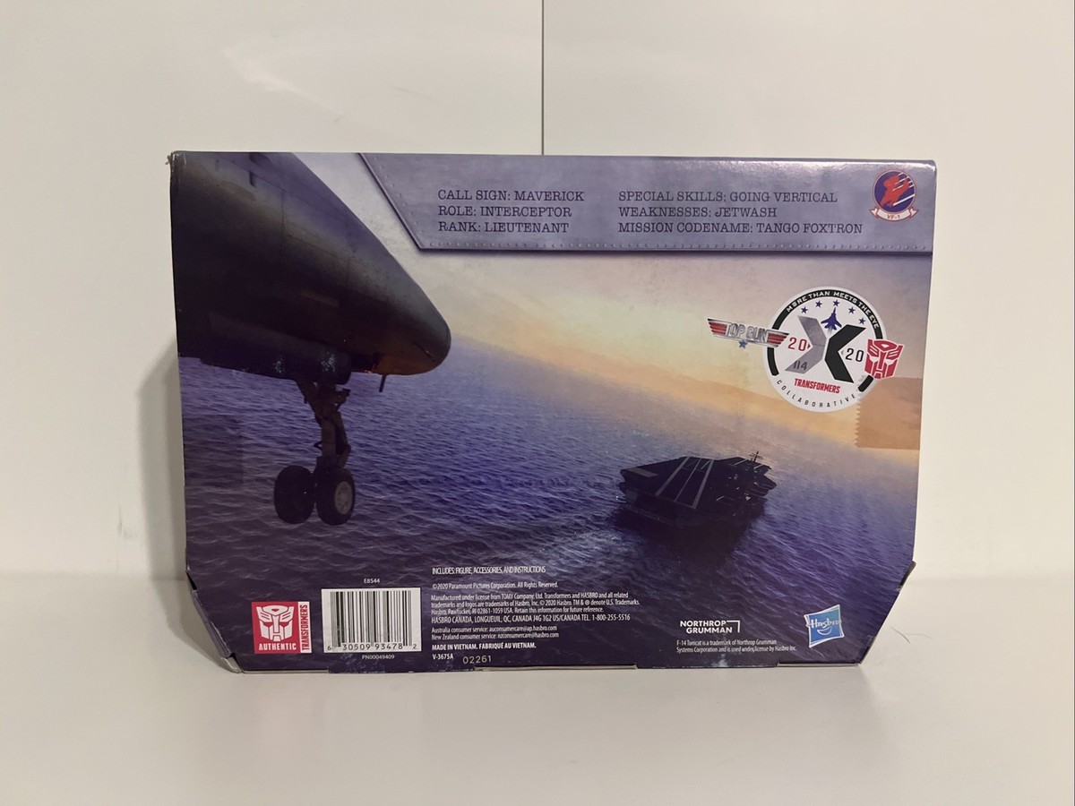 Hasbro Exclusive! Transformers Top Gun Collaborative Series Jet