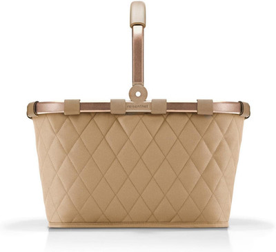 Reisenthel Carrybag Frame Rhombus Ginger Stabiler Einkaufskorb Mit Viel Stauraum