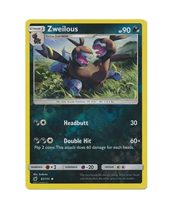 zweilous pokemon card price Zweilous Cards | Dex
