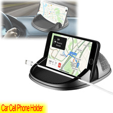 Car Phone Holder Mount Silicone Pad Mat Various Dashboards Stand Black Color Fit