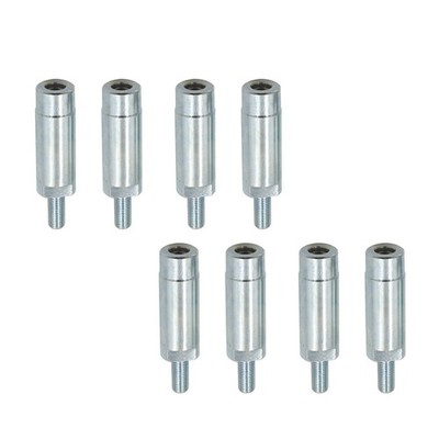 Set of 8 High Performance 5'' Wheel Spacers fit ATV UTV with M10-1.25 threads ...