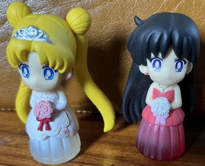 Banpresto Sailor Moon & Sailor Mars Wedding figures Bride & Bridesmaid 