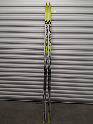 FISCHER RCS Skating 182cm XC SKATE Skis Cross Country Salomon SNS Bindings