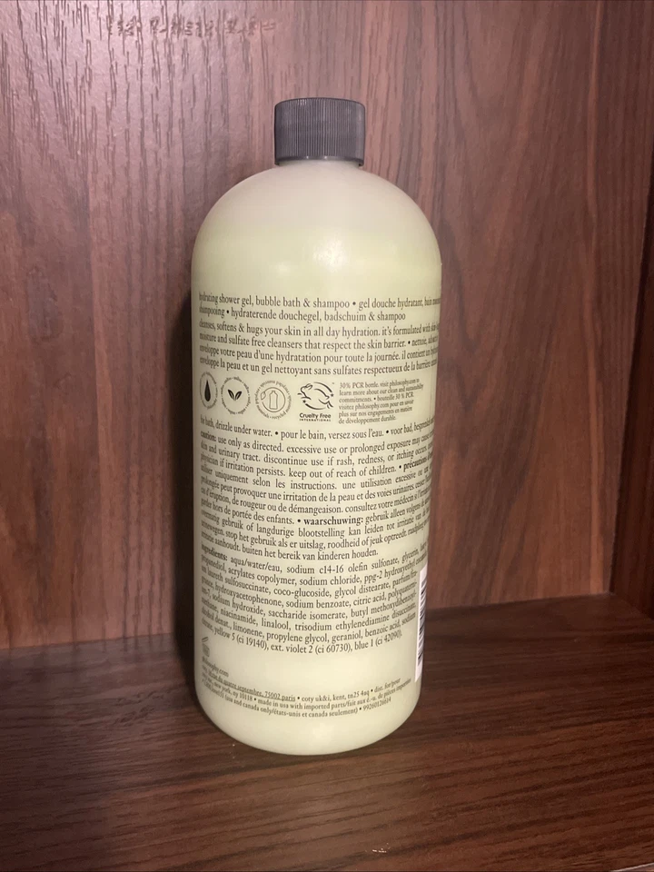 FILOSOFÍA ~ GEL DE DUCHA HIDRATANTE SENORITA MARGARITA ~ 32 OZ Foto 2 de 2