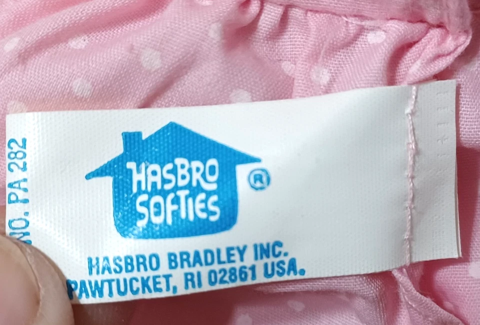 DE COLECCIÓN 1985 BABY MISS PIGGY MUPPET BEBÉS HASBRO SOFTIES PELUCHE Foto 3 de 4