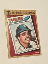 1987 Topps - Turn Back The Clock Reggie Jackson #312