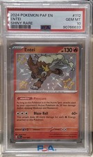 2024 POKEMON PAF EN-PALDEAN FATES SHINY RARE #112 ENTEI PSA 10 on eBay