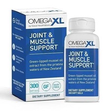 Omega XL 300 Capsules Green Lipped Mussel Joint Muscle Relief FREE SHIPPING US.