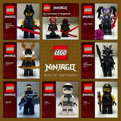 LEGO Ninjago - Sons of Garmadon - Minifiguren Multilisting Figur aussuchen