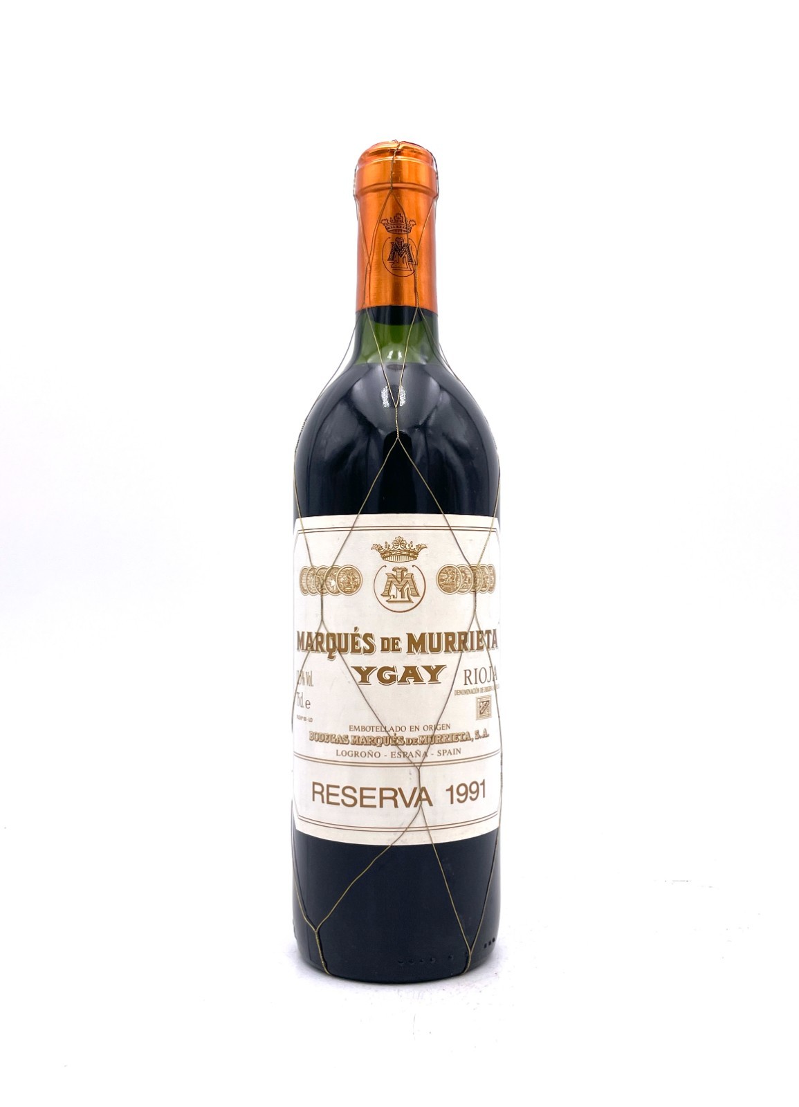 1991 YGAY RIOJA RESERVA - MARQUES DE MURRIETA - 0,75L 13%