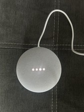 Google Home Mini Galet - Enceinte avec Assistant Google intégré