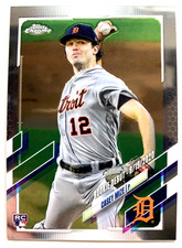 CASEY MIZE ROOKIE DEBUT • 2021 Topps Chrome #USC73 • SHARP DETROIT TIGERS RC!!!