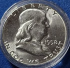 A 1958 Franklin Half Dollar BU Nice Blazer!!!