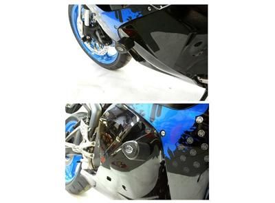 Kit tampons de protections AERO Honda CBR600RR absorption des chocs moto 2009-2012