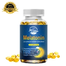 Sleep Capsules, 10 mg, Natural Sleep Aid, Improves Sleep Quality, Sleep Cycles