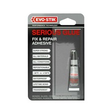 1 x Serious Glue Super Strong Adhesive EVO-STIK 5g Water & Heat Resistant