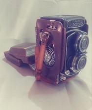 RARE Vintage Minolta Autocord MXS Medium Format Camera Accessories c.1956