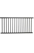 Westbury Tuscany 6 ft x 36 inch Black Aluminum Rail Kit Level C10 Deck Railing