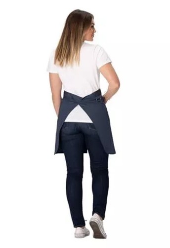 Chefworks Unisex Brio Unisex Servierschürze blau Einheitsgröße AHN09-BLU-0 Neu mit Etikett - Bild 4 von 5