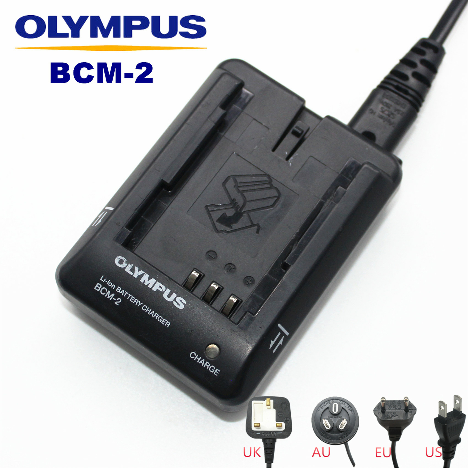 Genuine Original Olympus BCM2 PSBLM1 Battery Charger for E300 E500