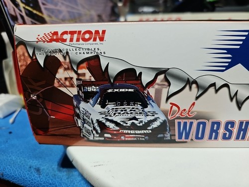 1/24 Action Funny Car of Del Worsham Firebird 2001 Checker BEAUTIFUL NICE CAR 🚗 - Picture 20 of 24