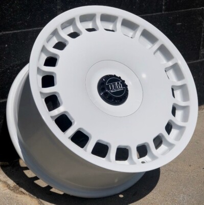 DTM-RW01 White 17x8.5 et35 BMW 5x120 BMW E36 M3 318ti 318i 325i Z3