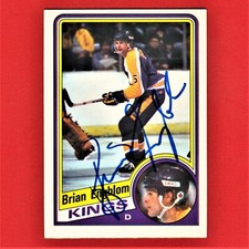 Autographed Brian Engblom 1984 O-Pee-Chee Card 83 A7
